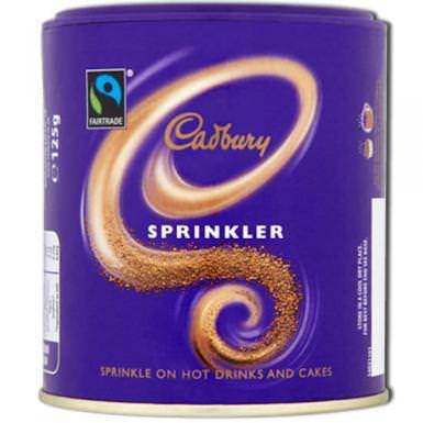 Cadbury Fairtrade Chocolate Sprinkler cadbury-chocolate-sprinkler-125g