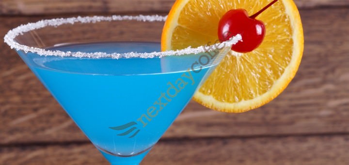 Tangy Blue Cocktail