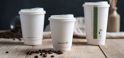 Vegware Double Wall Cups