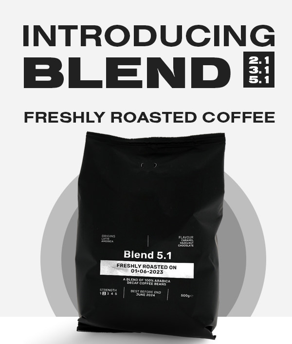 Blend Coffee MENU banner