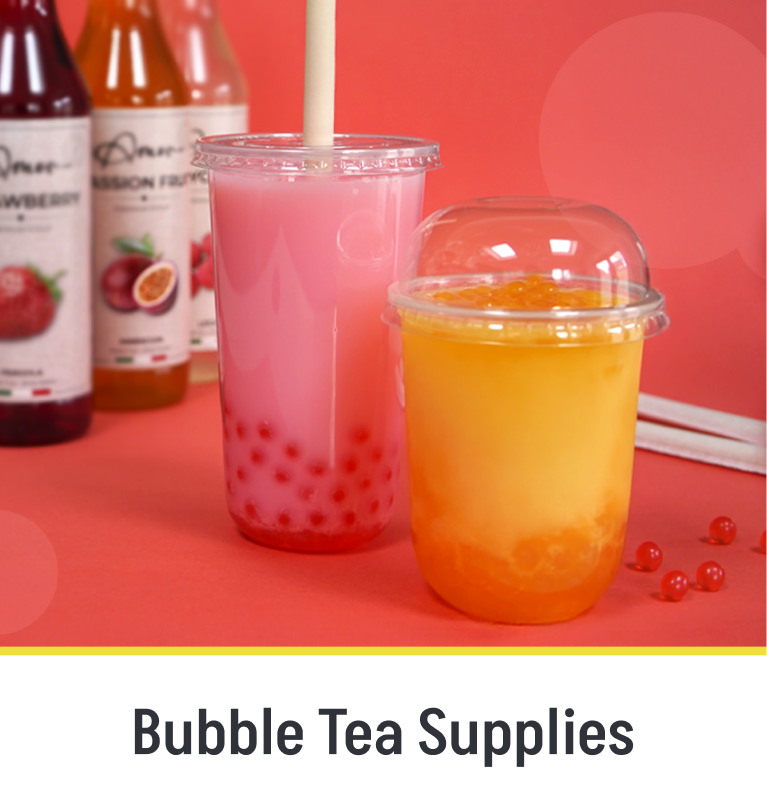 Bubble Tea MENU Banner
