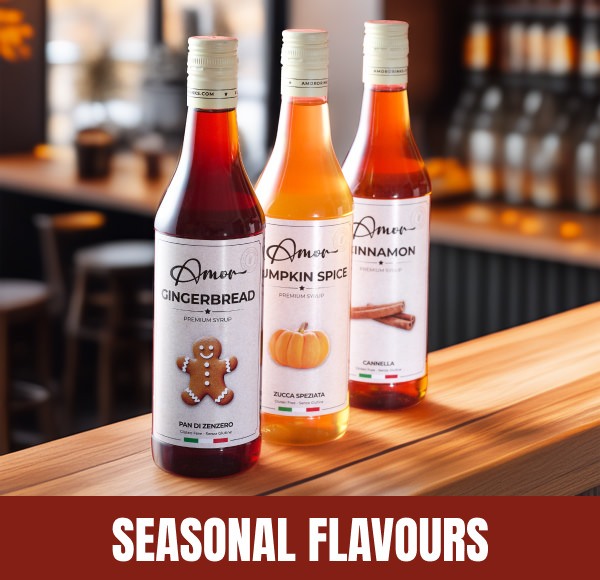 Autumn Flavours Syrup MENU Banner