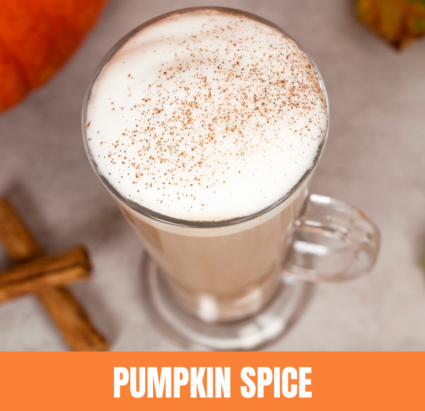 Pumpkin Spice Syrup MENU Banner