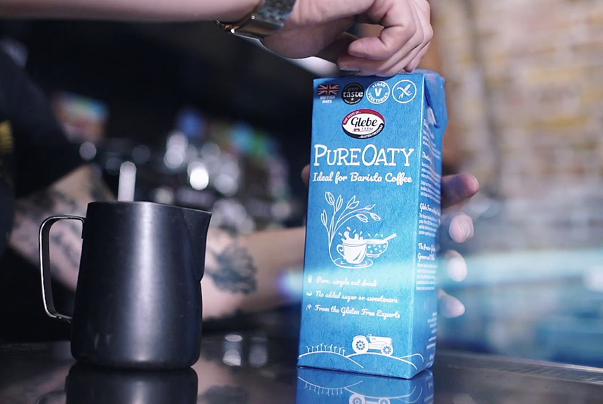 Glebe Farm plant-based milk alternatives