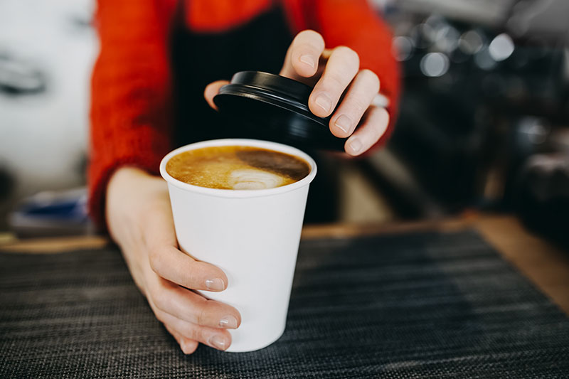 White Single Wall Cups