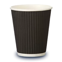 Black Ripple Cups