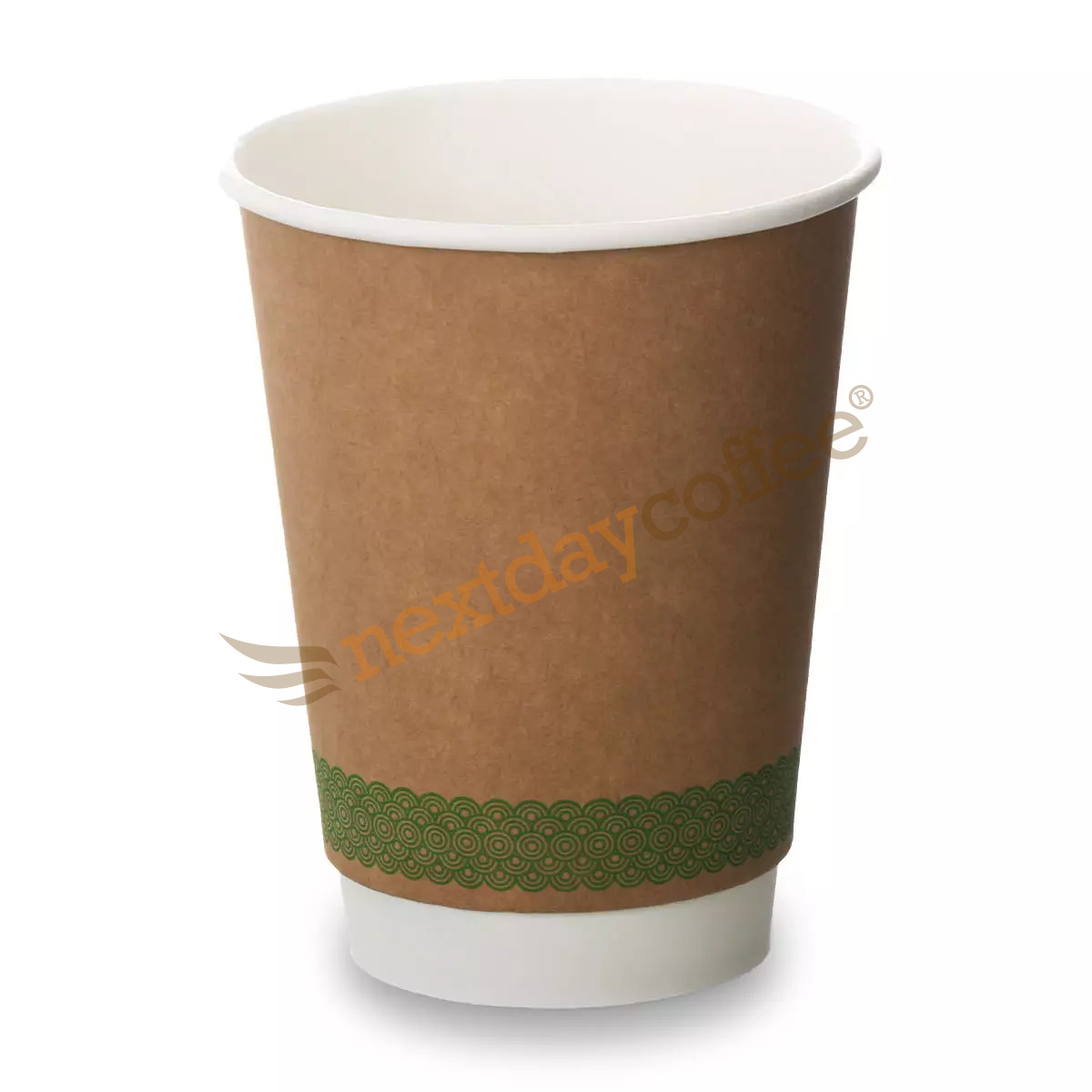 12oz Double Wall Compostable Paper Cups 500