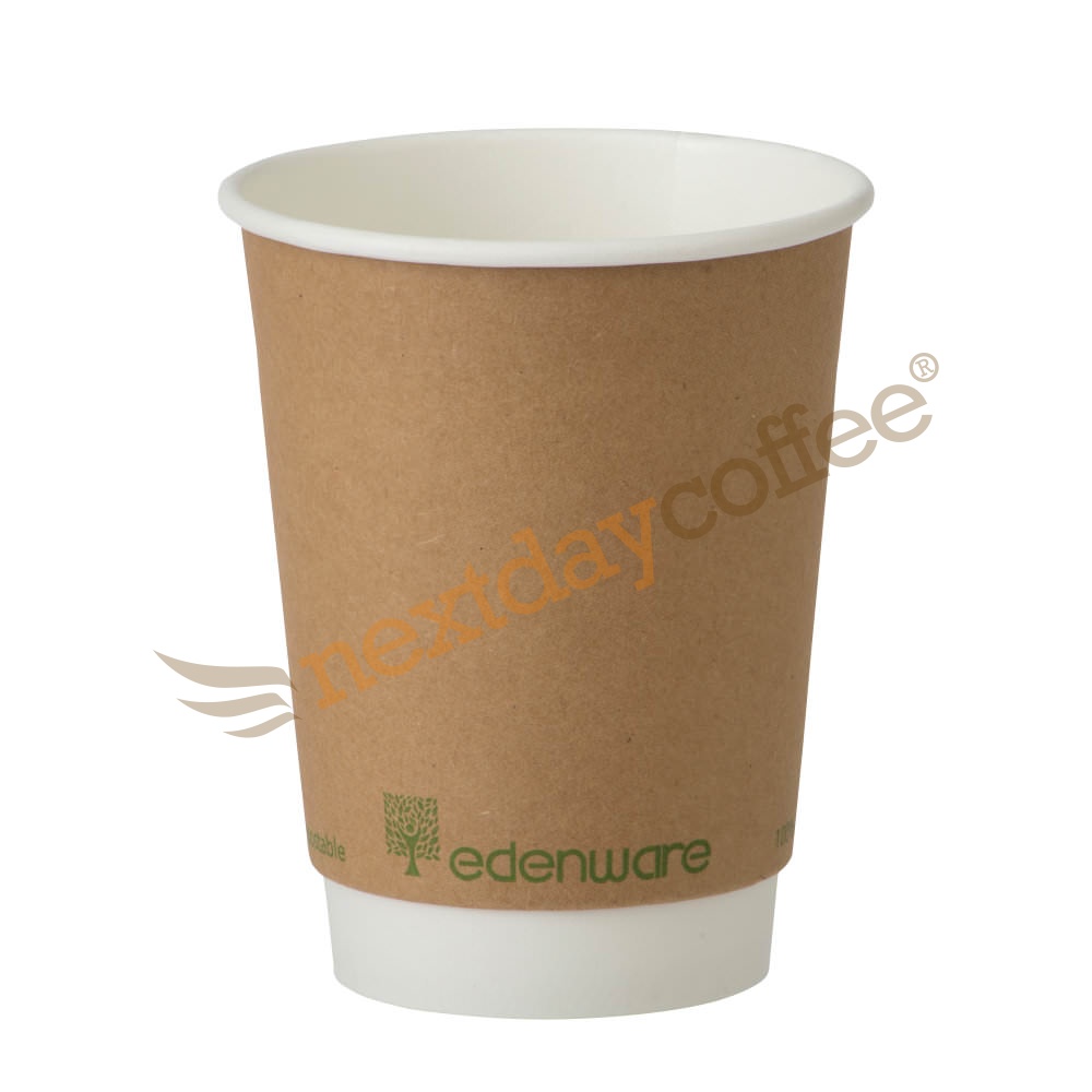 12oz Double Wall Compostable Paper Cup
