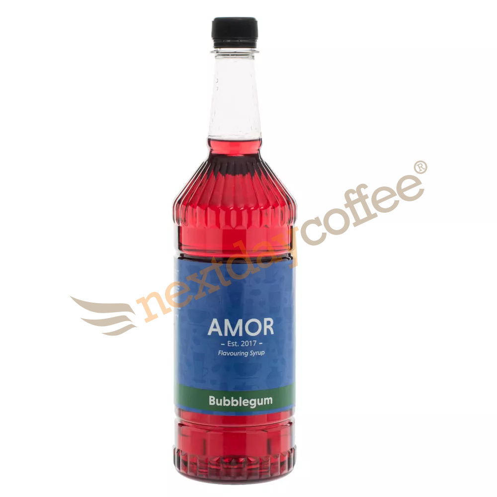 Amor Bubble Gum Syrup for Cocktails, Gin & Ice Cream