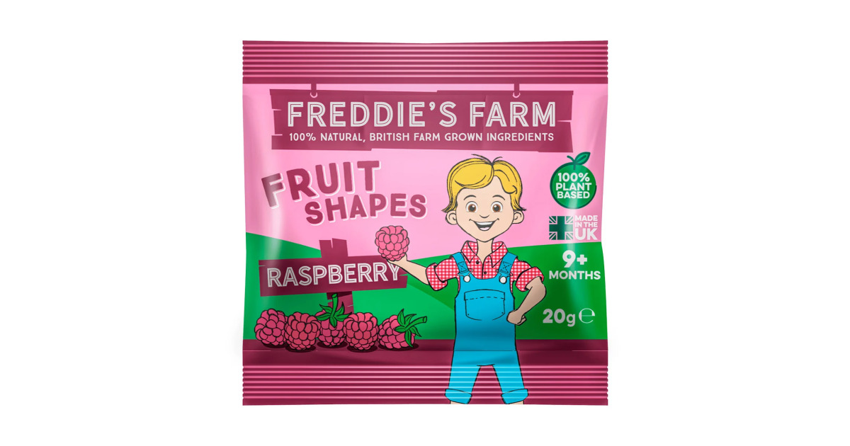 Dreamworks Freddy Raspberry Freddie's Farm Fruit Shapes - Raspberry (16 x 20g)