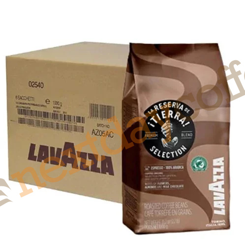Lavazza Tierra Coffee Beans (6 x 1kg)