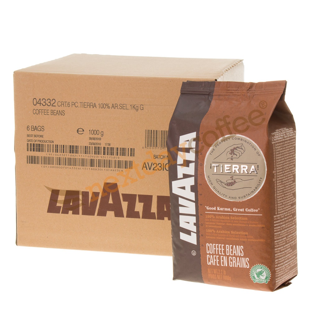 Lavazza Tierra Coffee Beans (6kg)