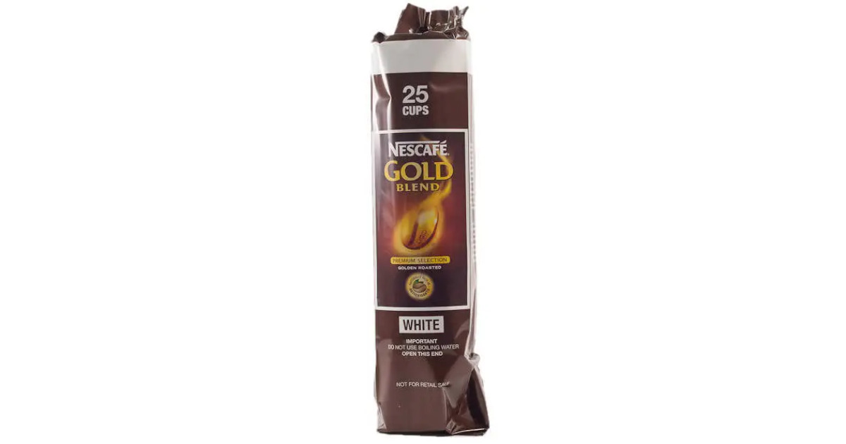 Nescafe Gold Blend 73mm Vending Incup White Coffee (25)