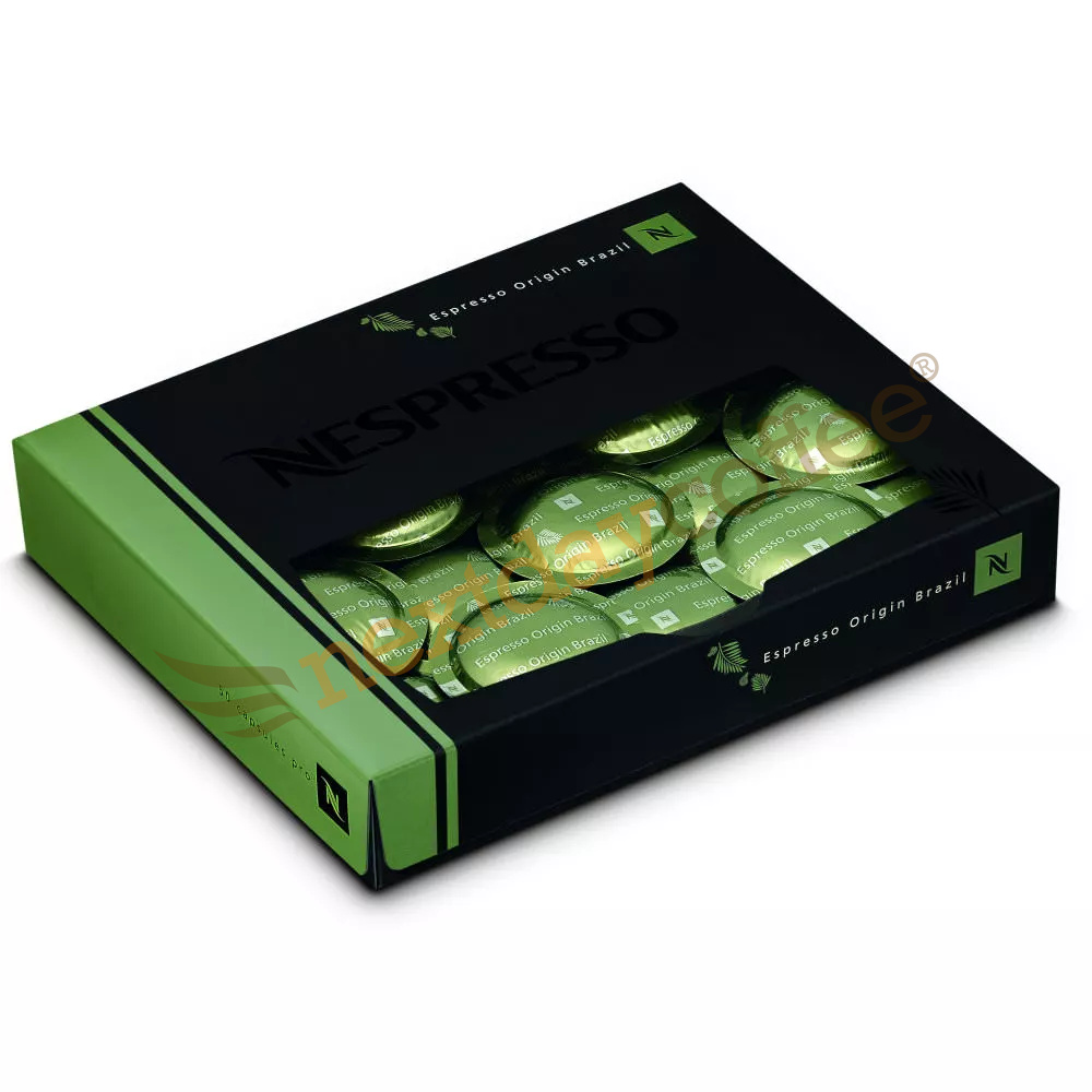 Nespresso Pro Commercial Pods Espresso Origin Brazil 50