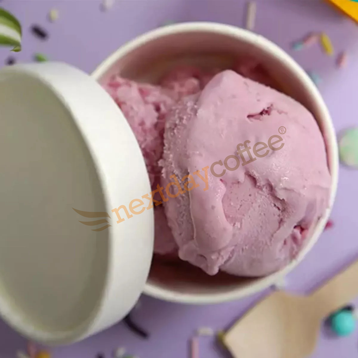 8oz Ice Cream Tub - 3 Scoop (500) | Ice Cream Supplies