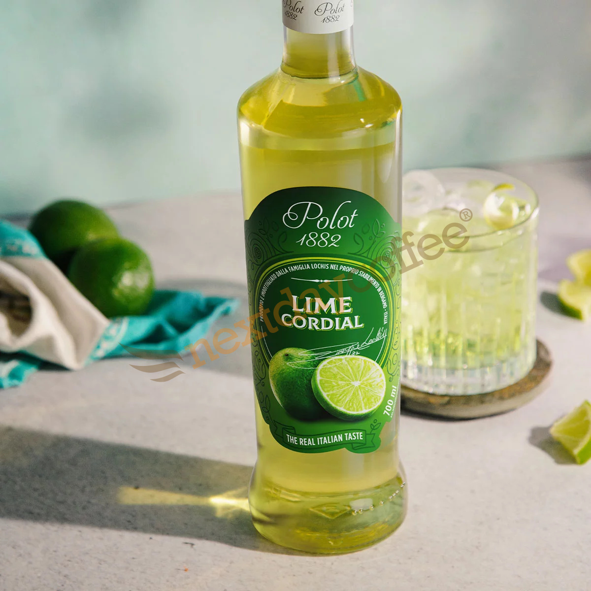 Polot 1882 Lime Cordial (700ml) - Main Image