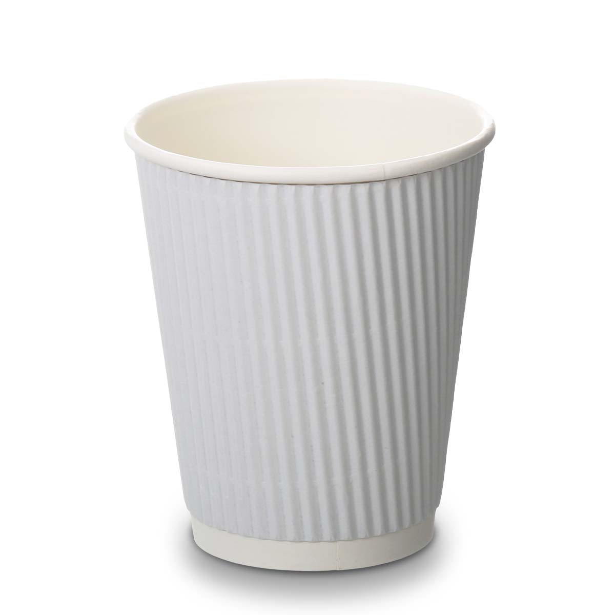 12oz White Ripple Cups (500)