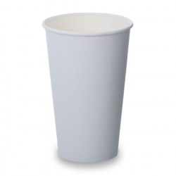 16oz Single Wall White Paper Cups (1000)