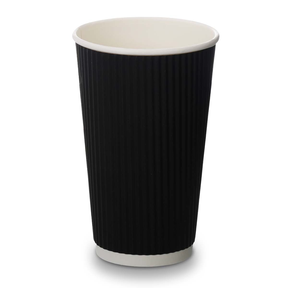 16oz Black Ripple Cups (100)