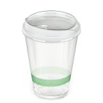 16oz Milkshake Cups & Flat Lids Combo