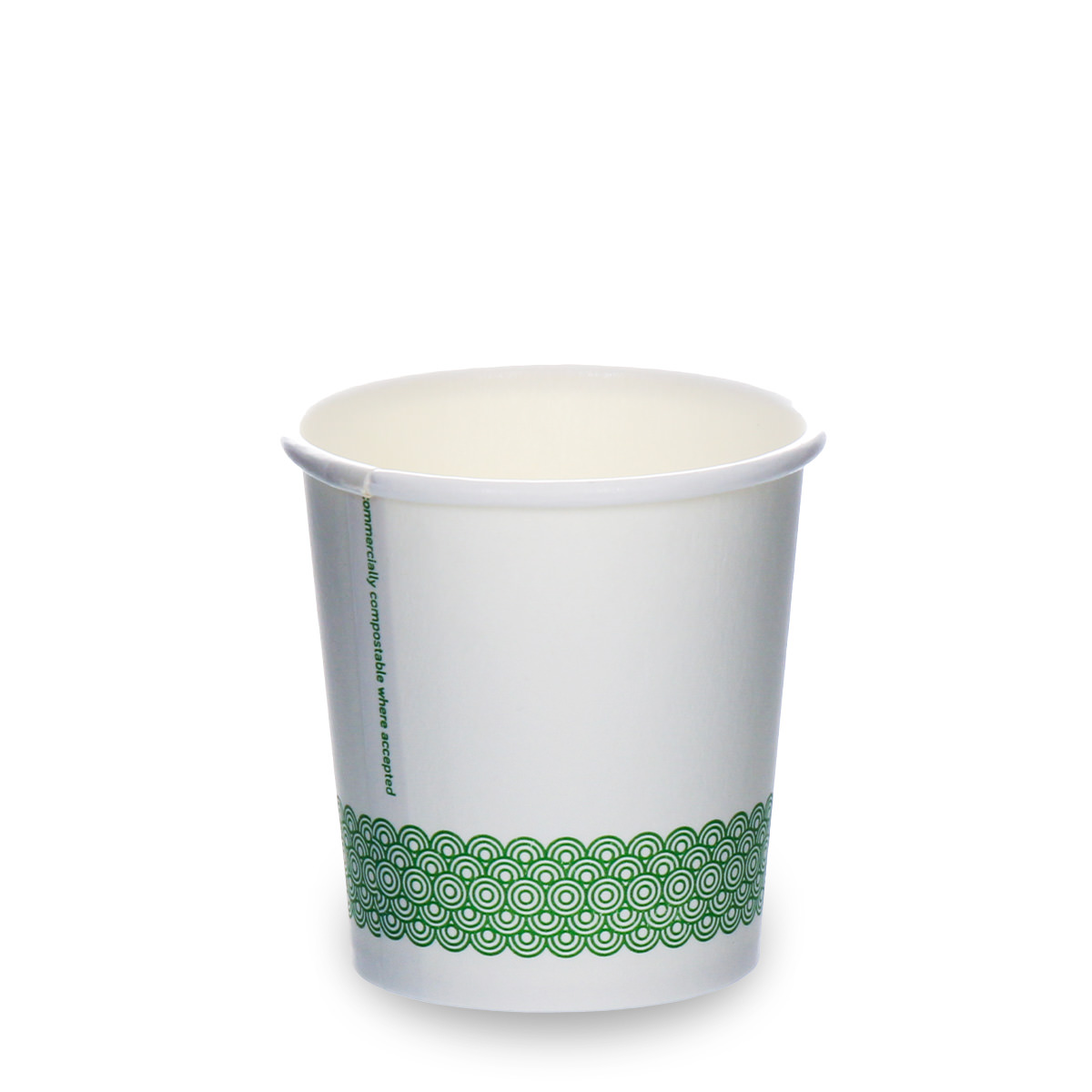 4oz Single Wall Compostable White Cup (1000)