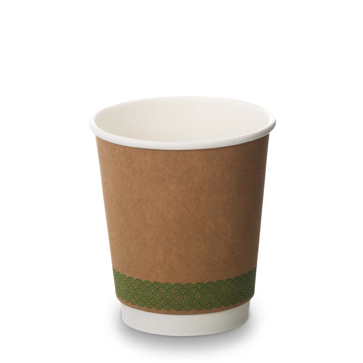 8oz Double Wall Compostable Paper Cups (100)