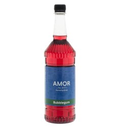 Amor Bubblegum Syrup (1 Litre)