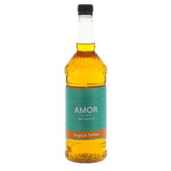 Amor English Toffee Syrup (1 Litre)