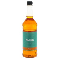 Amor Peach Syrup (1 Litre)