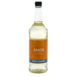 Amor White Chocolate Syrup (1 Litre)