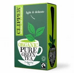 Clipper Tea - Organic Green Tea Envelope Tea (25)