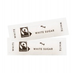 Fairtrade White Sugar Sticks (1000)