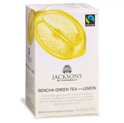 Jacksons Fairtrade Sencha Green Tea & Lemon (20)