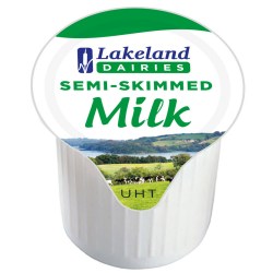 UHT Semi Skimmed Milk Portions (120 pots)