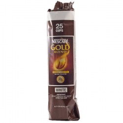 Nescafe Gold Blend 73mm Vending Incup White Coffee (25)