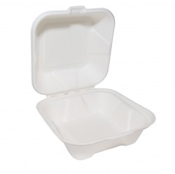 Bagasse Burger Box 6