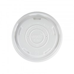 8oz Compostable Lids for Soup Bowls (100)