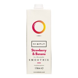 Simply Smoothie Mix - Strawberry & Banana (1 litre)