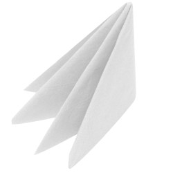 White Napkins 33cm 2ply (2000)