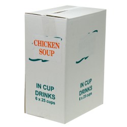 Premium Chicken Soup 73mm Vending Incup (6x25)