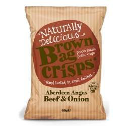 Brown Bag Beef & Onion Crisps