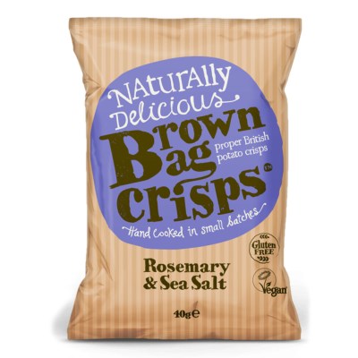 Brown Bag Rosemary and Sea Salt Crisps