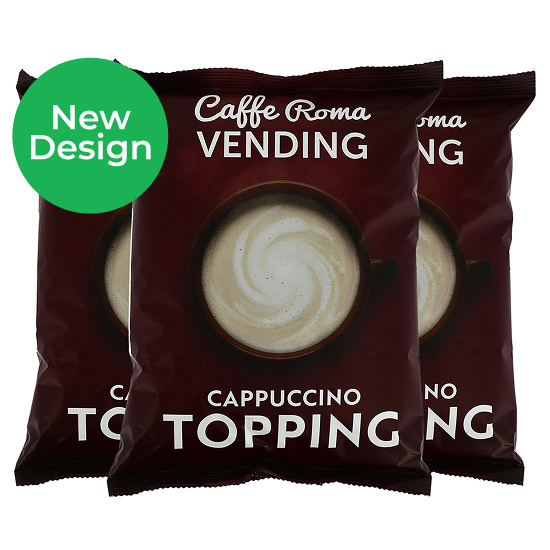 Caffe Roma Instant Vending Cappuccino Topping (10 x 500g)