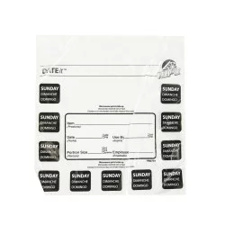 Day of the Week Food Portion Bags - Sunday