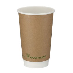 16oz Double Wall Compostable Paper Cup