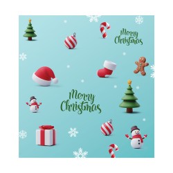 Greaseproof Paper - Christmas