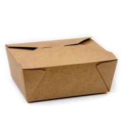 Compostable Kraft Food Box - Large (150)