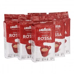 Lavazza Qualita Rossa Ground Coffee (6 x 250g)