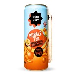 TeaJoy Bubble Tea Cans Passionfruit & Strawberry (12 x 330ml)