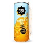 TeaJoy Bubble Tea Cans Peach & Mango (12 x 330ml)